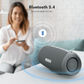 TRIBIT StormBox Lava Bluetooth Hoparlör - (80W, 24 Saat Çalma Süresi, IP67, Gri)