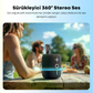 TRIBIT StormBox Mini+ Taşınabilir Bluetooth Hoparlör - (12 Saat Çalma Süresi, 12W, IPX7, App Desteği, Yeşil)