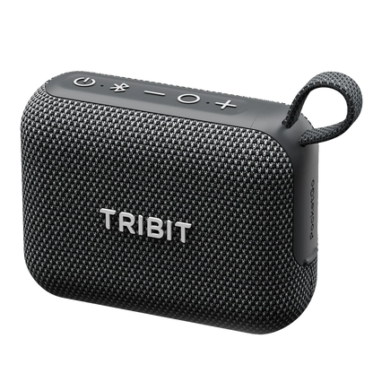 TRIBIT PocketGo Taşınabilir Bluetooth Hoparlör - (7W, 20 Saat Çalma Süresi, IP68, Siyah)