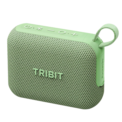TRIBIT PocketGo Taşınabilir Bluetooth Hoparlör - (7W, 20 Saat Çalma Süresi, IP68, Yeşil)