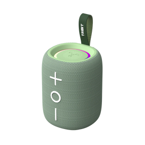 TRIBIT StormBox Mini+ Taşınabilir Bluetooth Hoparlör - (12 Saat Çalma Süresi, 12W, IPX7, App Desteği, Yeşil)